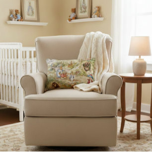 Beatrix Potter Cute Peter and Friends Accent Pillow