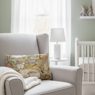 Beatrix Potter Cute Peter and Friends Accent Pillow