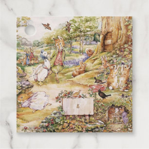Beatrix Potter Cute Peter and Friends Favor Tags