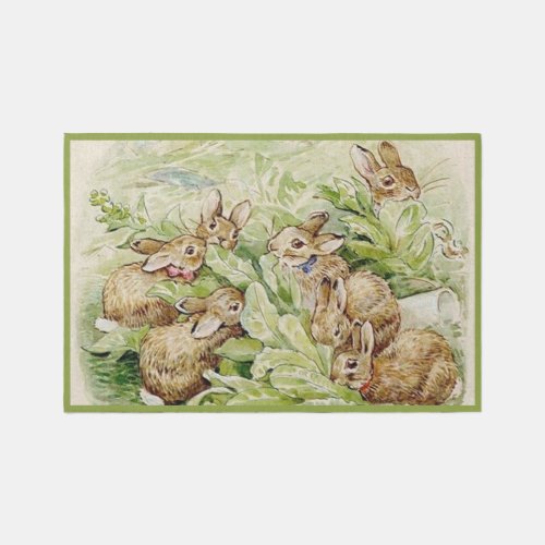 Beatrix Potter Flopsy Bunnies 6 x 4 Rug