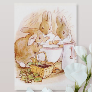 Beatrix Potter from The Tale of Peter the Rabbit Postcard