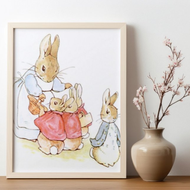 Beatrix Potter from The Tale of Peter the Rabbit Poster (Creator Uploaded)