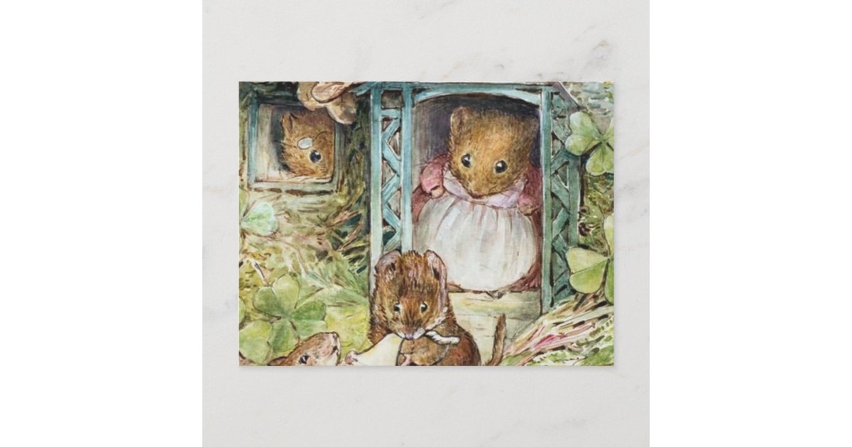 Beatrix Potter Ginger And Pickles Postcard | Zazzle