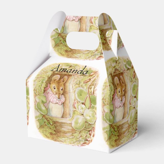 Beatrix Potter, Happy Easter, Custom Favor Boxes (Front Side)