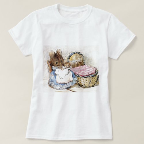 Beatrix Potter Hunca Munca  Mother Mouse Custom T_Shirt