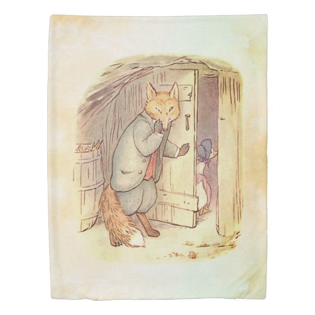 Beatrix Potter, Jemima Puddle Duck  Duvet Cover (Front)