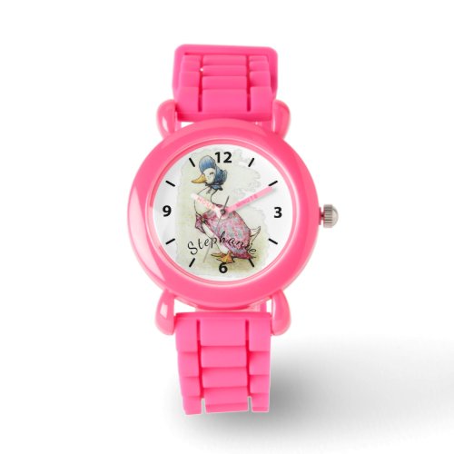 Beatrix Potter Jemima Puddle Duck Personalized Watch