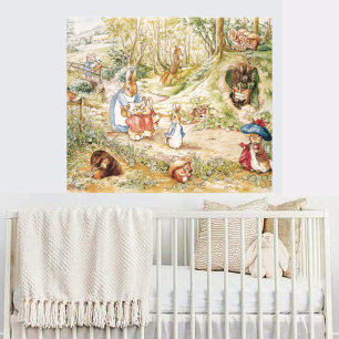 Beatrix Potter Kid's Room Nursery Wall Decal
