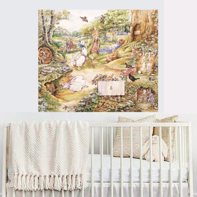 Beatrix Potter Kid's Room Nursery Wall Decal (Creator Uploaded)