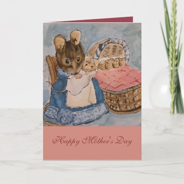 Beatrix Potter Mother's Day Card (Front)