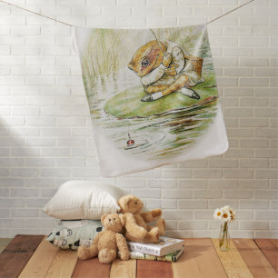 Beatrix Potter Mr. Jeremy Fisher Baby Blanket