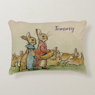 Beatrix Potter Personalized Name Accent Pillow