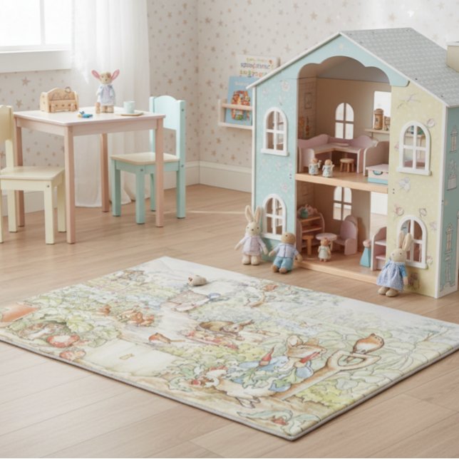 Beatrix Potter Peter and Friends 3 x 2 Rug (Creator Uploaded)