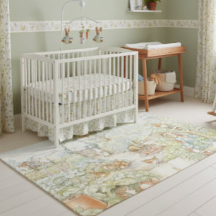 Beatrix Potter Peter and Friends 6 x 4 Rug