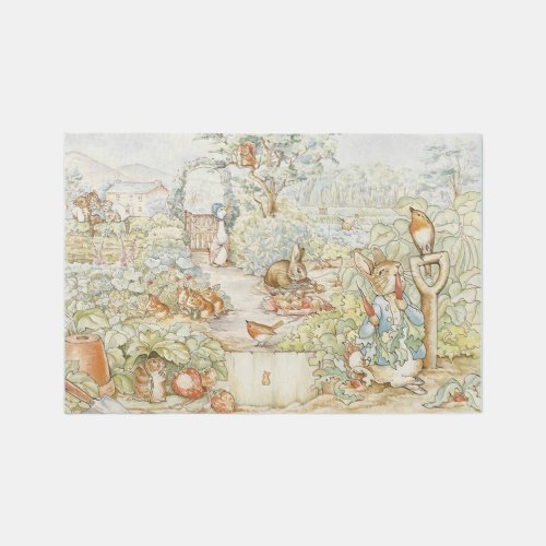 Beatrix Potter Peter and Friends 6 x 4 Rug
