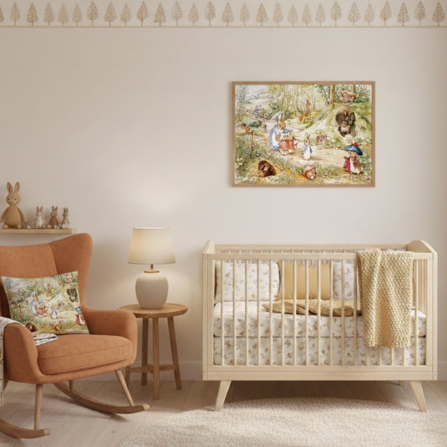 Beatrix Potter Peter and Friends Forest Walk Poster (Creator Uploaded)