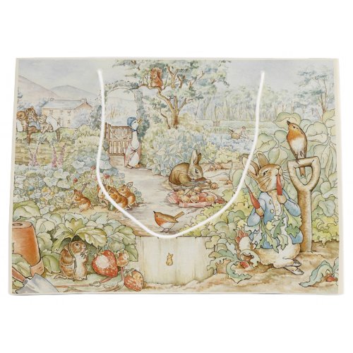 Beatrix Potter Peter and Friends in the Garden Large Gift Bag