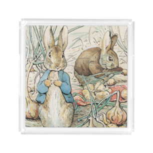 Beatrix Potter Peter Rabbit And Benjamin Bunny Acrylic Tray