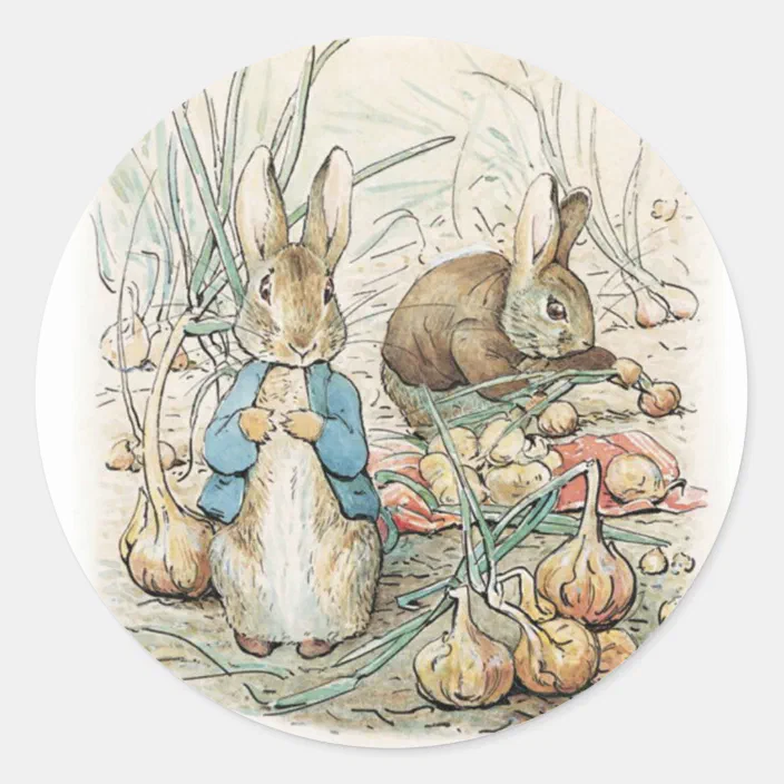 Peter Rabbit Beatrix Potter Decals Stickers 2020 x 4 