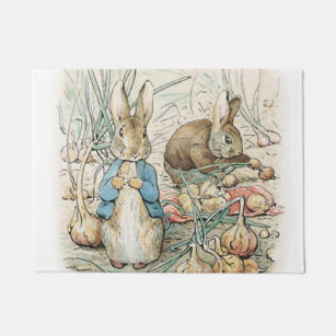 Beatrix Potter Peter Rabbit And Benjamin Bunny Doormat