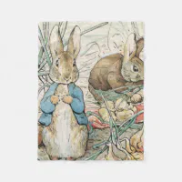 Peter rabbit hot sale fleece blanket