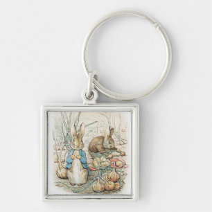 Beatrix Potter Peter Rabbit And Benjamin Bunny Keychain
