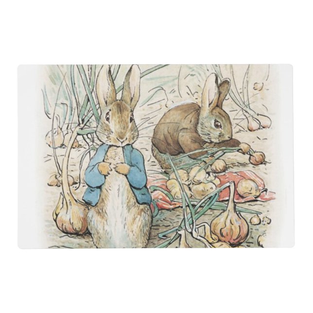 Beatrix Potter Peter Rabbit And Benjamin Bunny Placemat (Front)
