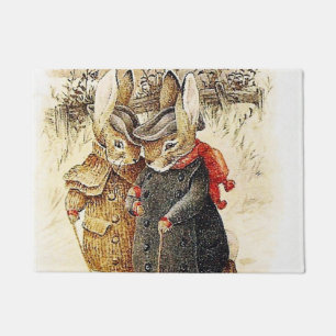 Beatrix Potter - Peter Rabbit Winter Walk Doormat