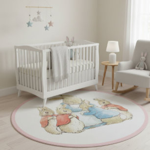 Beatrix Potter Peter the Rabbit and Friends Rug