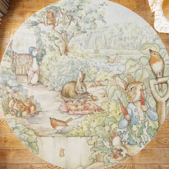 Beatrix Potter Peter the Rabbit and Friends Rug (Creator Uploaded)