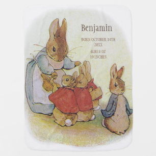 Beatrix Potter Peter the Rabbit  Baby Blanket