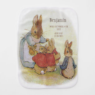 Beatrix Potter Peter the Rabbit  Baby Burp Cloth
