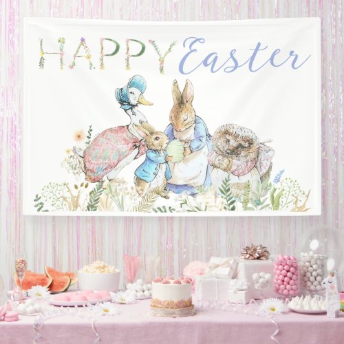 Beatrix Potter Peter the Rabbit Easter Banner