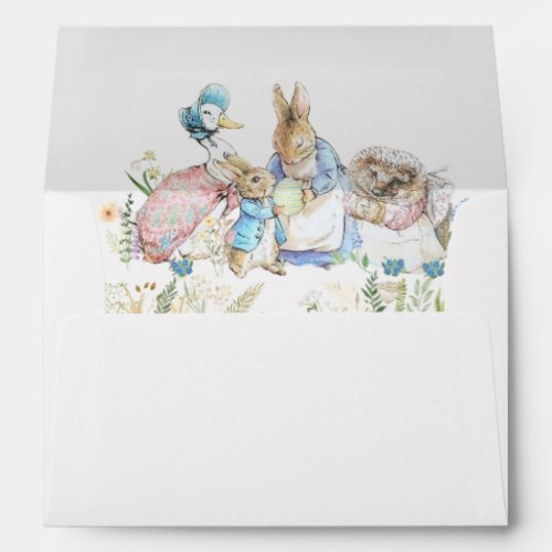 Beatrix Potter Peter the Rabbit Easter  Envelope