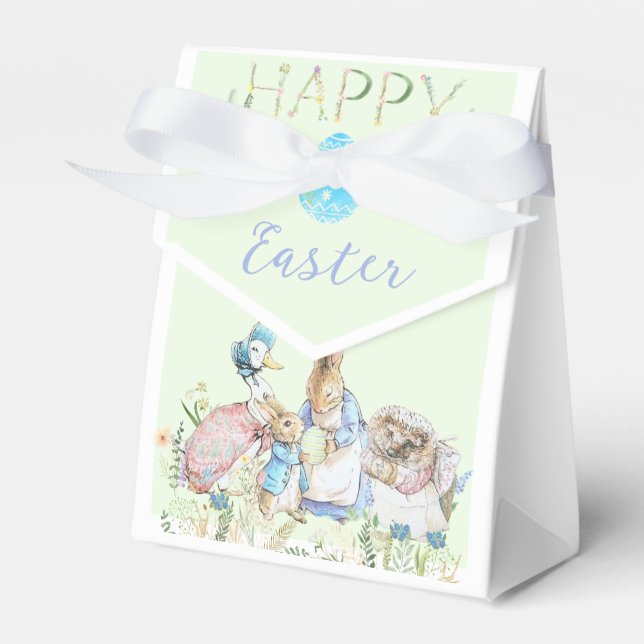 Beatrix Potter Peter the Rabbit Easter Favor Box (Front Side)