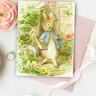 Beatrix Potter Peter the Rabbit In the Garden Postcard