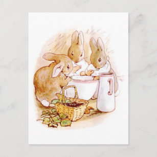 Postcard Beatrix Potter The Tale of Peter Rabbit P139x C 