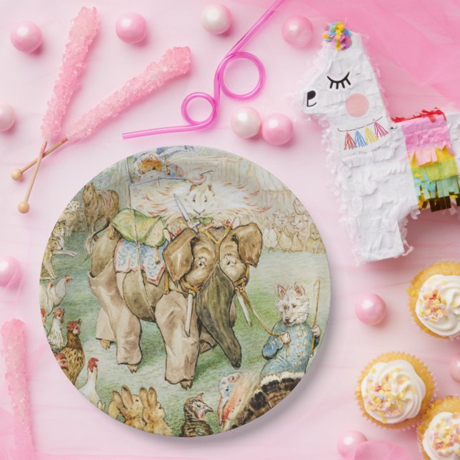 Beatrix Potter The Fairy Caravan Paper Plates (Party)