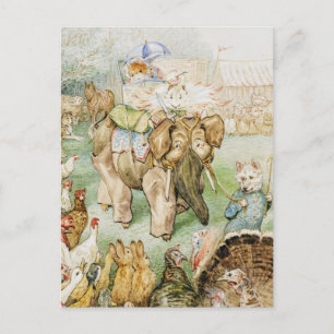 Beatrix Potter The Fairy Caravan Postcard