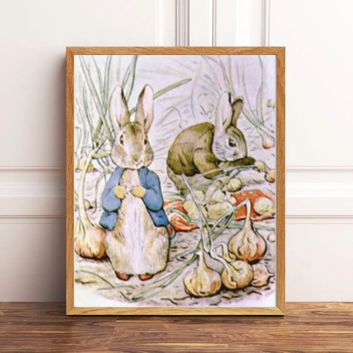 Beatrix Potter The Tale of Benjamin Bunny Peter Poster