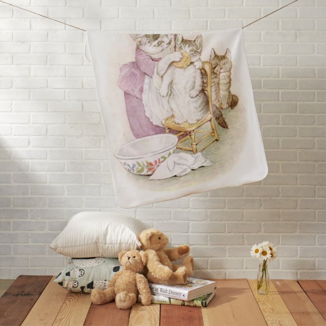 Beatrix Potter, Tom Kitten, Baby Blanket (In Situ)