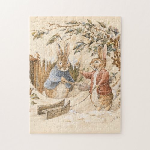 Beatrix Potter Winter Season Jigsaw Puzzle