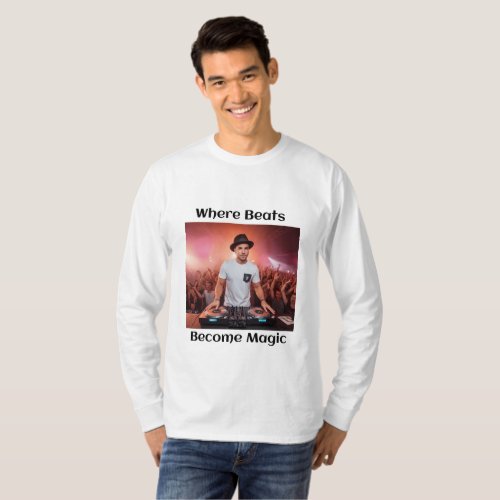 Beats Become Magic DJ Magician T_Shirt