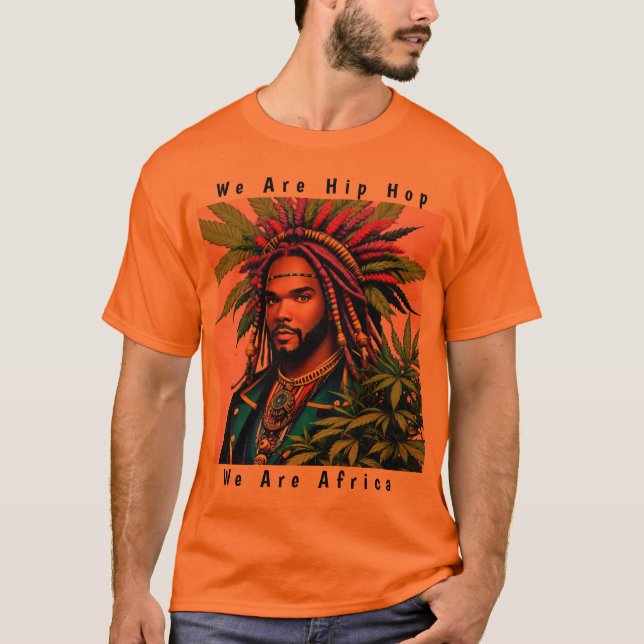 Beats of Africa: 50th Anniversary Hip Hop Culture  T-Shirt (Front)