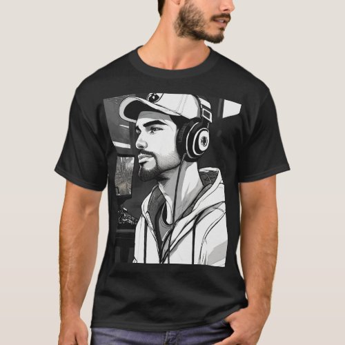 Beats of the East DJ Dynasty T_Shirt