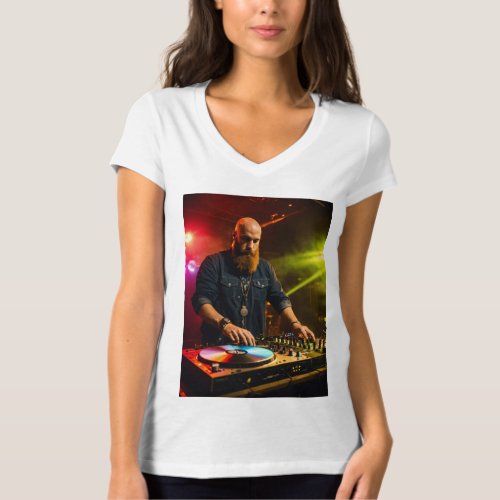 Beats  Threads Fusion DJ Groove Tee T_Shirt