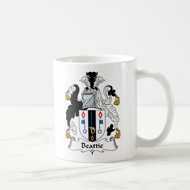 Beattie Family Crest Coffee Mug (Right)