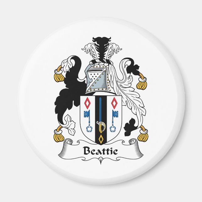Beattie Family Crest Magnet (Front)