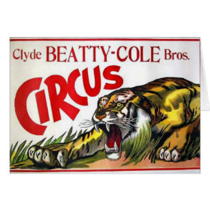 Beatty Cole Circus Cards