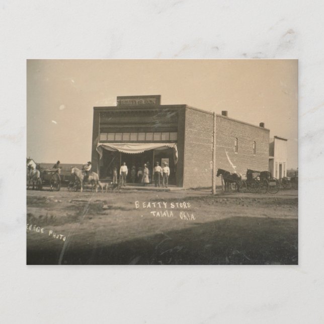Beatty Store Postcard (Front)